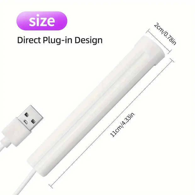 Portable UV Nail Curing Lamp – Mini Handheld LED Gel Dryer, USB Powered, Quick-Dry & Cordless