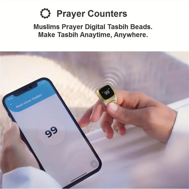 TBSOON Zikr Smart Ring – Your Ultimate Digital Prayer Companion