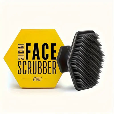 💆‍♂️ Gentle Silicone Facial Scrubber – Deep Clean & Smooth Skin ✨
