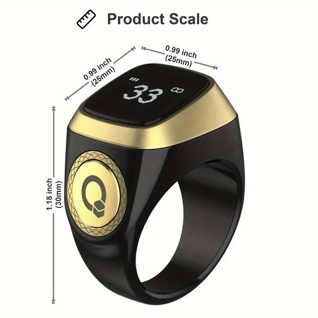 TBSOON Zikr Smart Ring – Your Ultimate Digital Prayer Companion