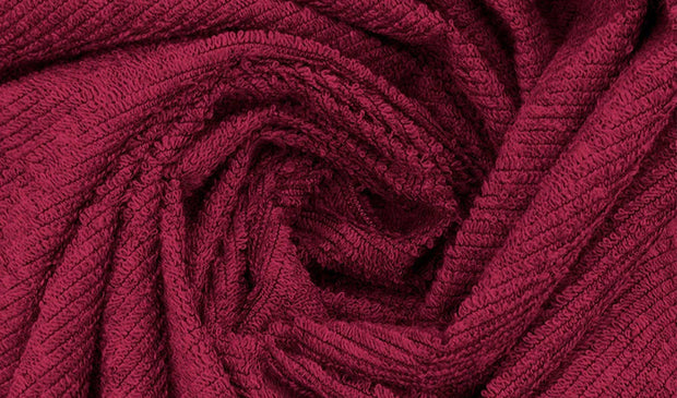 TERRY COTTON WATERPROOF MATTRESS COVER(MAROON COLOR)