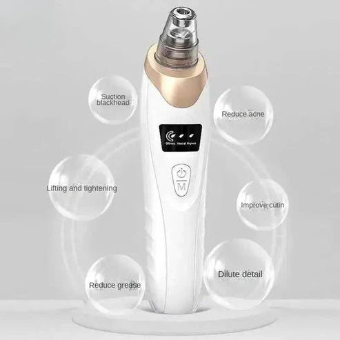 5-in-1 Rechargeable Blackhead Remover – Deep Cleanse & Radiant Skin