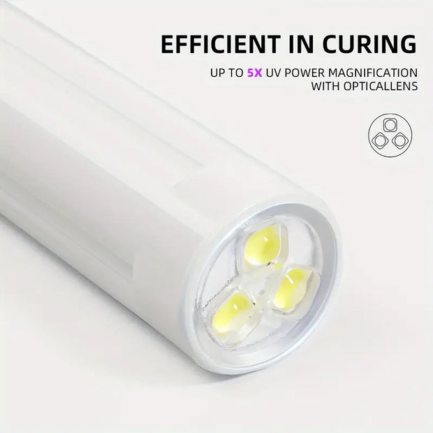 Portable UV Nail Curing Lamp – Mini Handheld LED Gel Dryer, USB Powered, Quick-Dry & Cordless