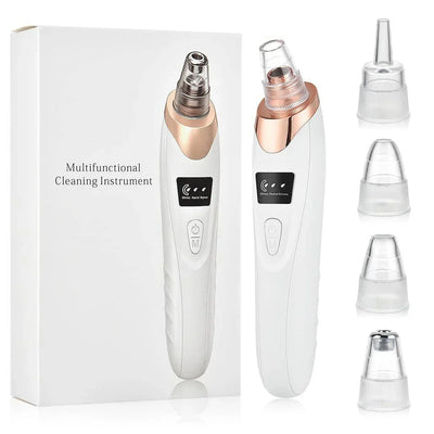 5-in-1 Rechargeable Blackhead Remover – Deep Cleanse & Radiant Skin